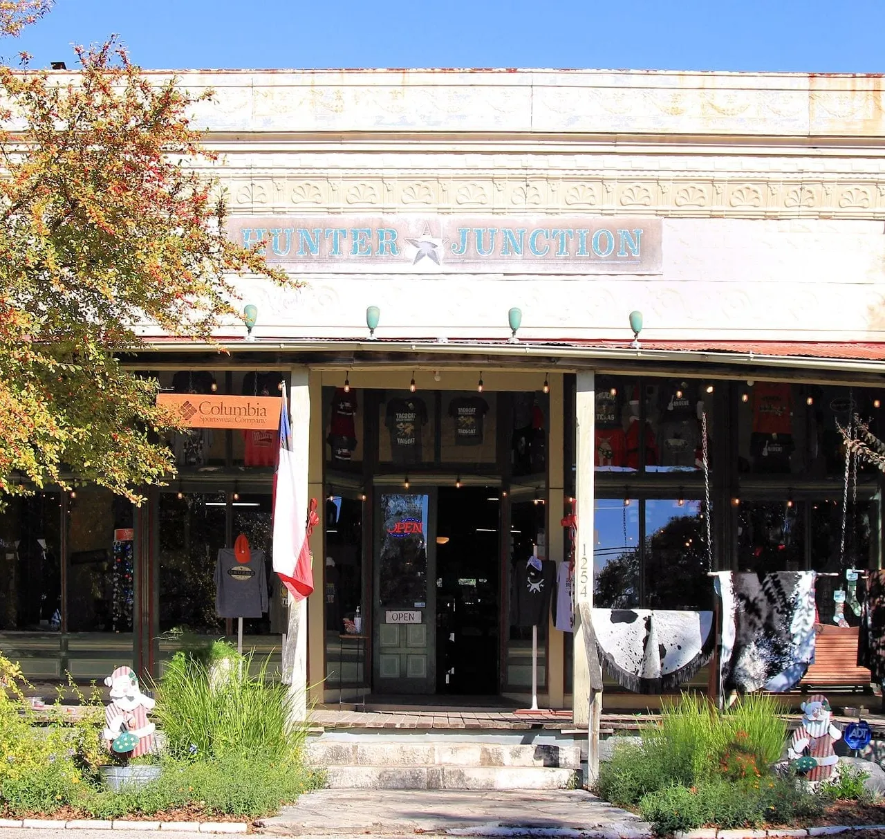 A charming shop in the historic Gruene district of New Braunfels, Texas