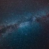 A starry night sky over the Texas Hill Country