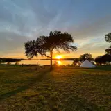 Sunrise over Inks Lake State Park