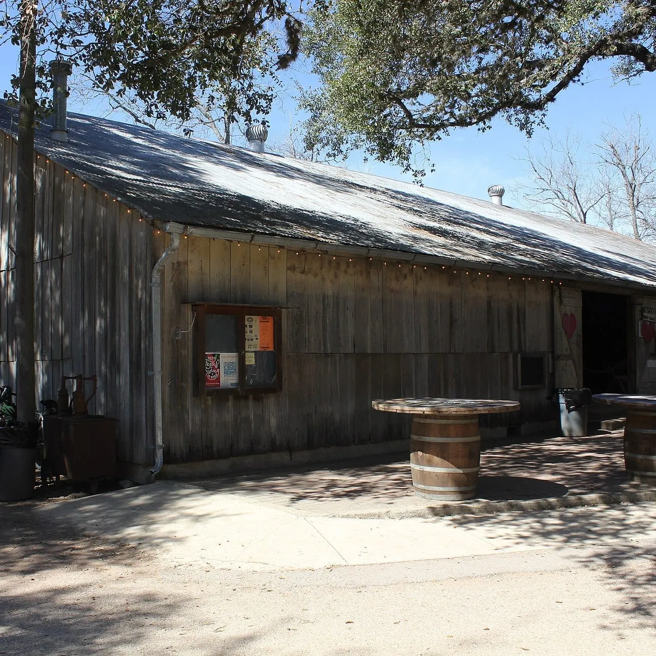 The legendary Luckenbach Dance Hall, in operation since 1887