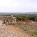 Scenic view from the headquarters overlook at Pedernales Falls State Park